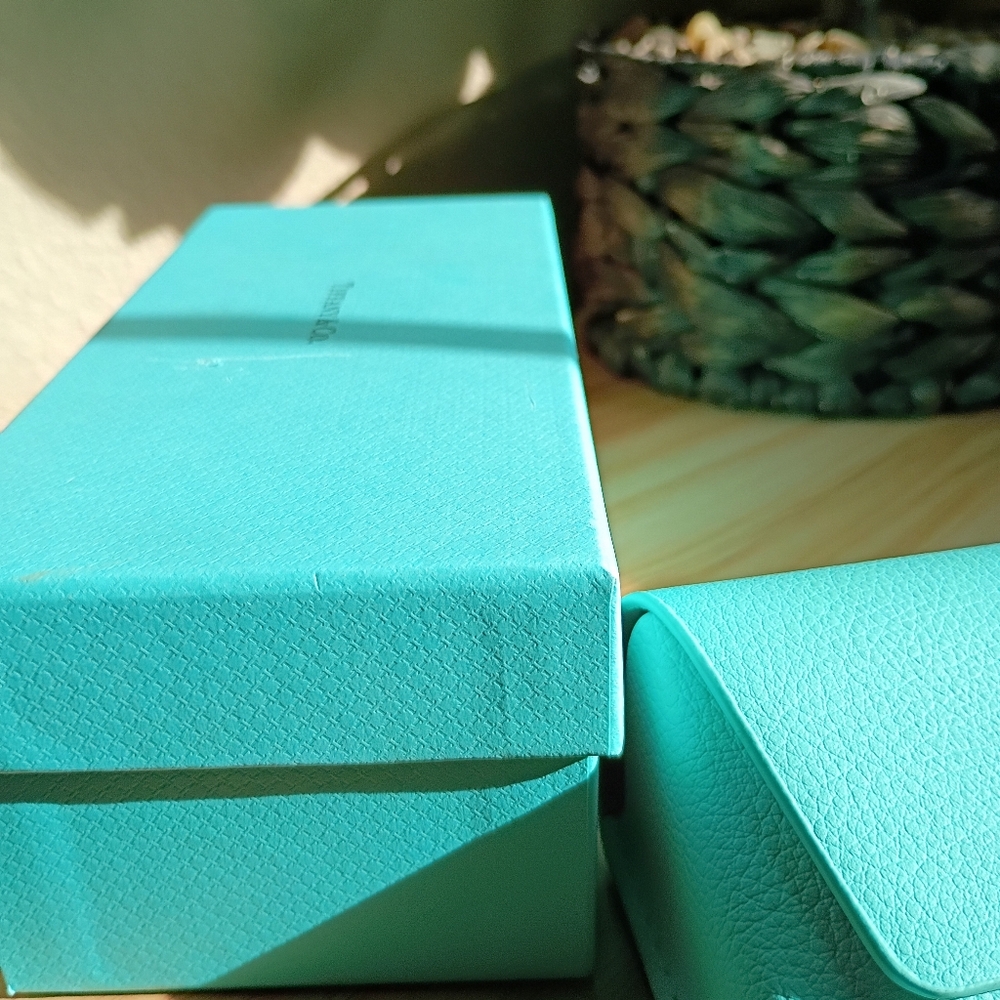 Tiffany & Co. Blue Eyeglasses Case - Picture 10 of 15